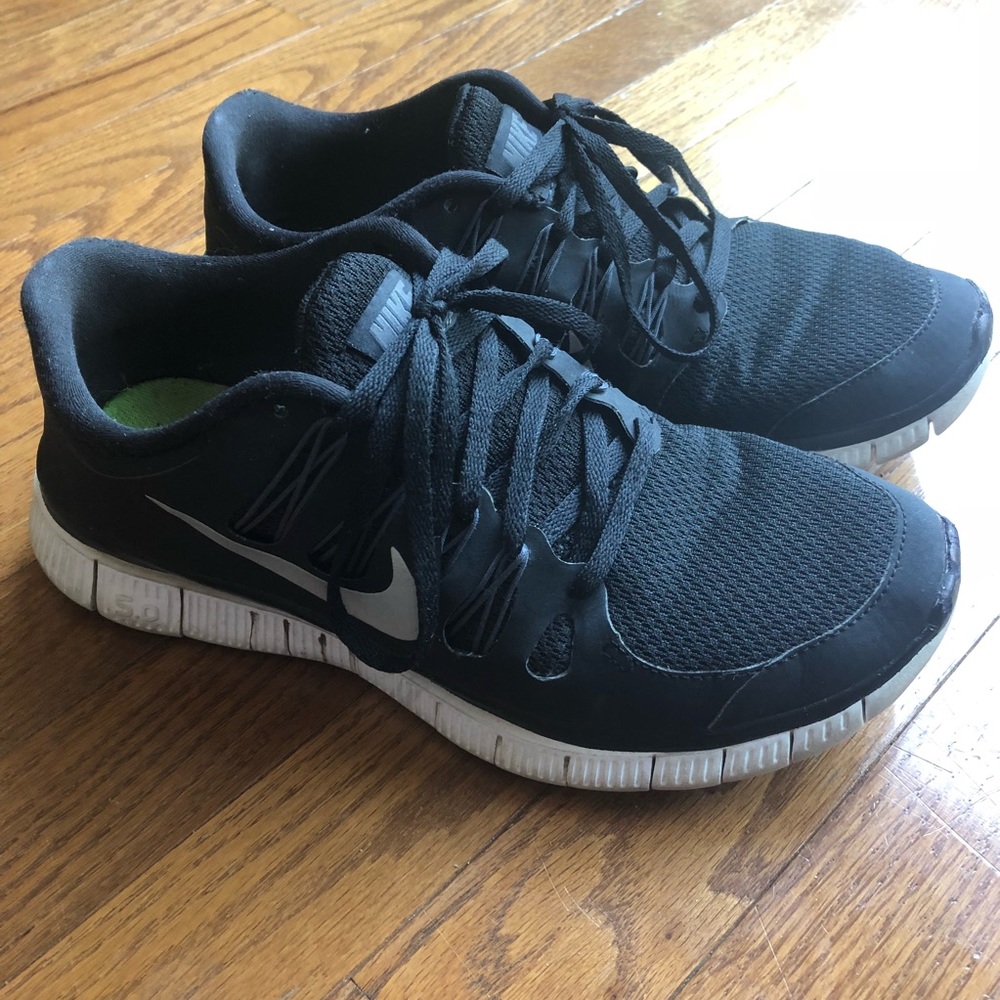 Black nike free run